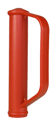 Rukojeť s ochranou Ø 25 mm - červená